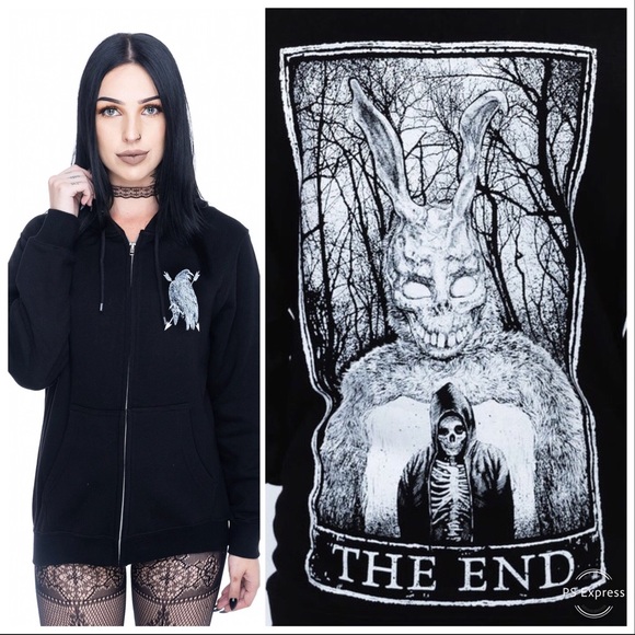 donnie darko skeleton hoodie